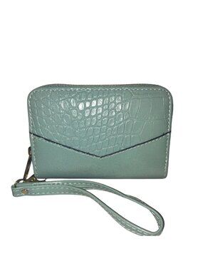 Mint Green Mini Clutch Wallet